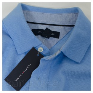 Tommy Hilfiger Koszula Polo Niebieska 